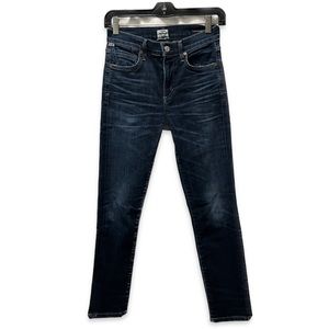 Citizens of humanity rocket crop high rise skinny jeans 25